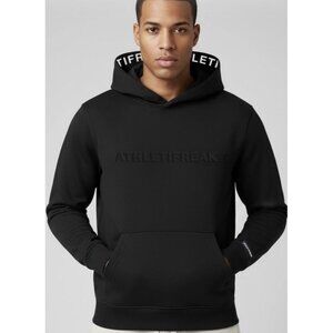 Athletifreak Unleash 3.0 ultralux black hoodie logo streetwear S oversized